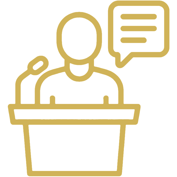 Corporate events icon